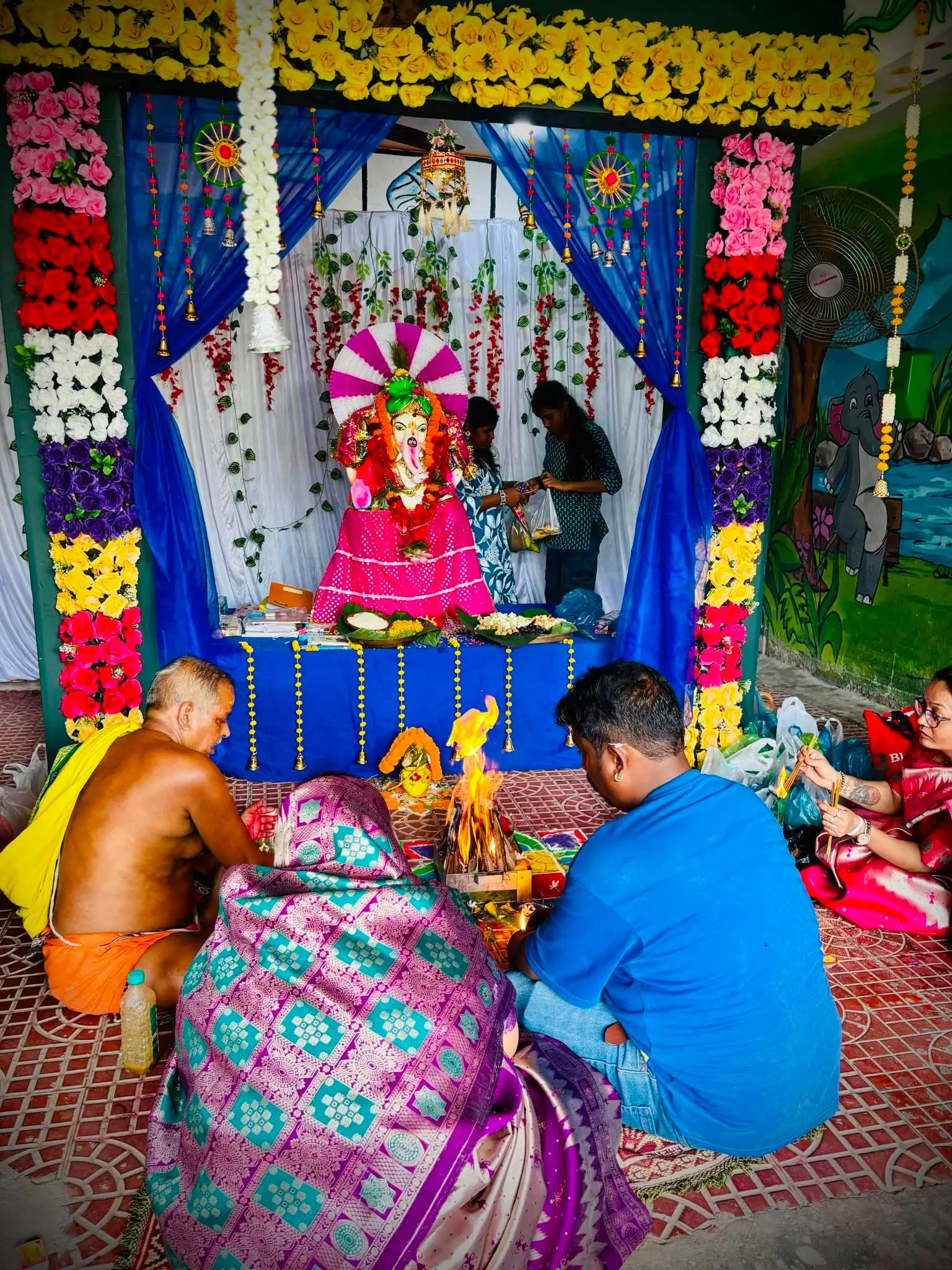 Ganesh Puja 2026 celebrations at school