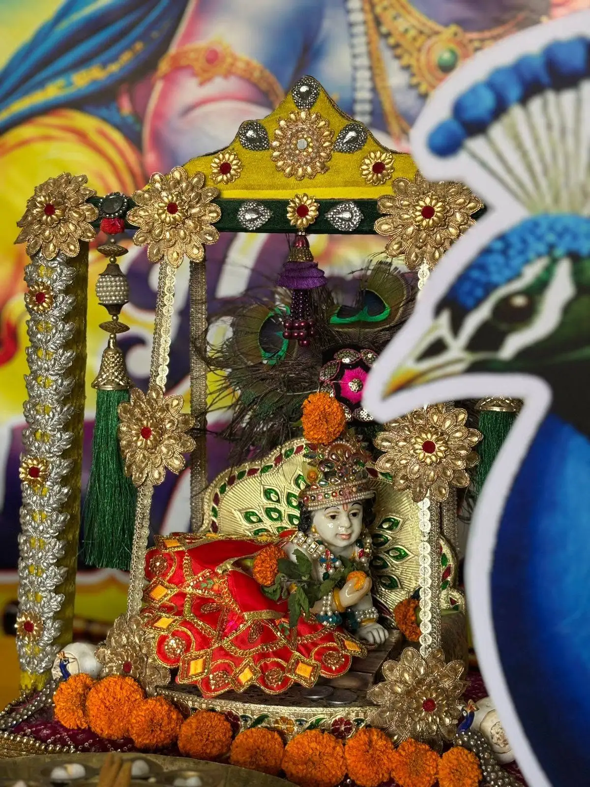 Janmashtami decorations at Kids Planet